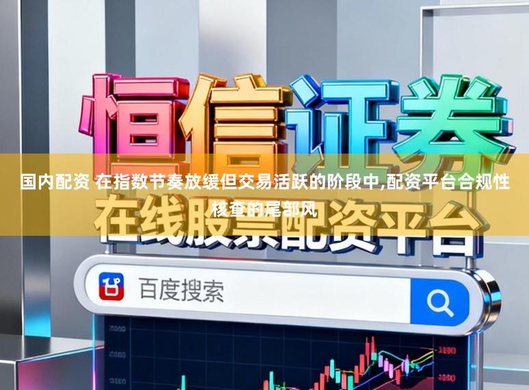 国内配资 在指数节奏放缓但交易活跃的阶段中,配资平台合规性核查的尾部风